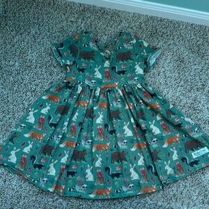 Bella and Omi woodland tunic